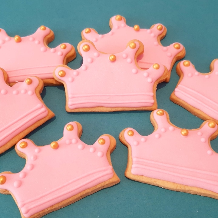 Prinsessen kroontjes /princess crown cookies